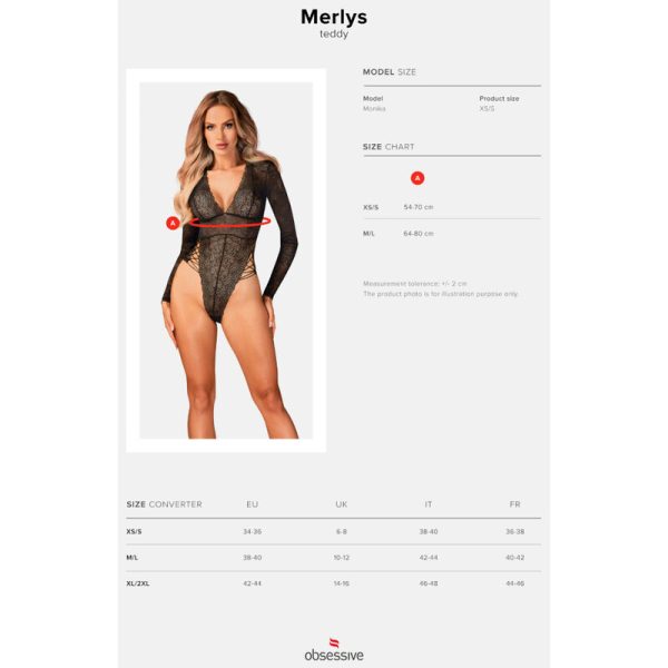 OBSESSIVE - MERLYS TEDDY XS/S - Afbeelding 7