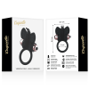 COQUETTE CHIC DESIRE - COCK RING BUTTERFLY WITH VIBRATOR BLACK/ GOLD - Afbeelding 8