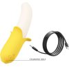 PRETTY LOVE - BANANA GEEK SUPER POWER 7 VIBRATIONS UP&DOWN SILICONE BLACK - Afbeelding 5