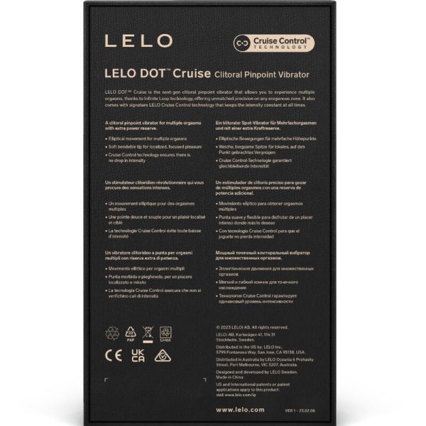 LELO - DOT CRUISE YELLOW CLITORIS STIMULATOR - Afbeelding 7