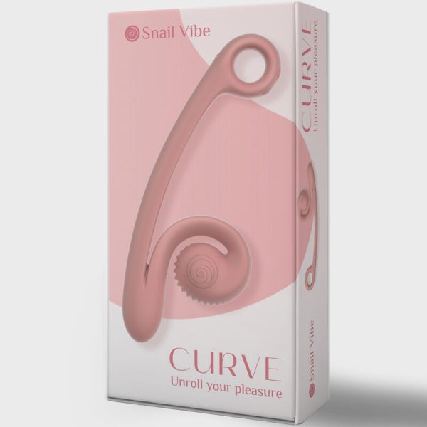 SNAIL VIBE - CURVE VIBRATOR PEACH - Afbeelding 4