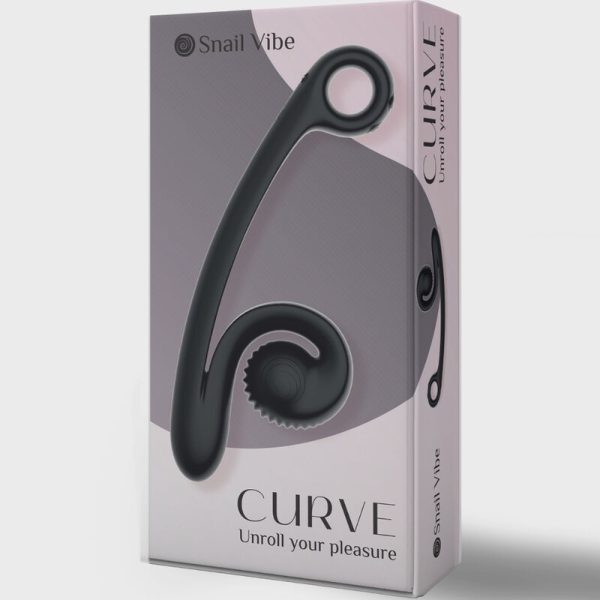 SNAIL VIBE - CURVE VIBRATOR BLACK - Afbeelding 4