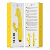 INTENSE - TOKY MULTIFUNCTION VIBRATOR UP & DOWN WITH CLITORAL STIMULATOR YELLOW - Afbeelding 6