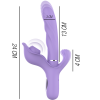 INTENSE - BILLIE MULTIFUNCTION RECHARGEABLE VIBRATOR SUCTION & PULSING PURPLE - Afbeelding 4