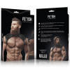 FETISH SUBMISSIVE ATTITUDE - MEN'S BRIGADE ADJUSTABLE ECO-LEATHER NECK HARNESS - Afbeelding 4
