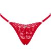 OBSESSIVE - LACELOVE THONG RED XS/S - Afbeelding 5