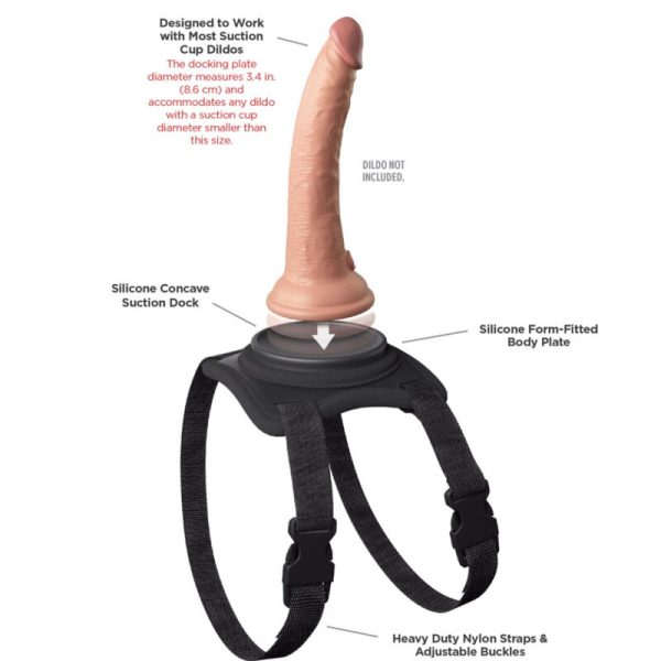 PIPEDREAMS - BODY DOCK LAP STRAP HARNESS - Afbeelding 5