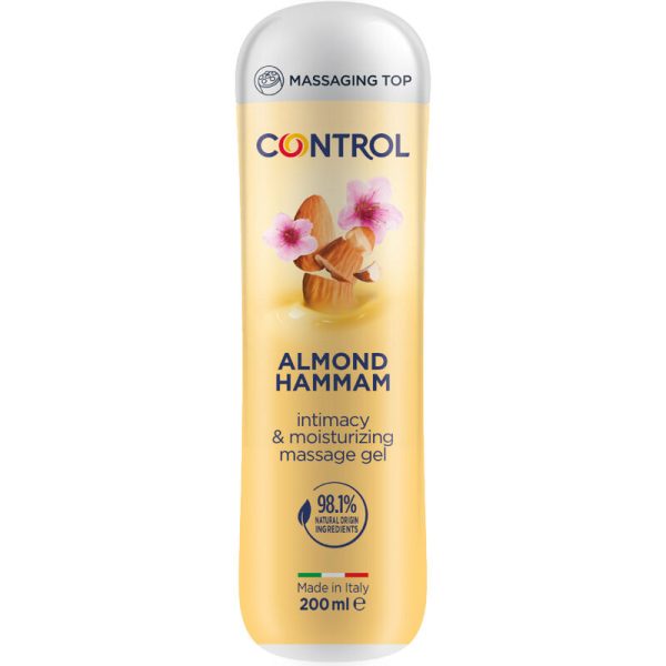 CONTROL - ALMOND HAMMAM MASSAGE GEL 3 IN 1 200 ML - Afbeelding 3