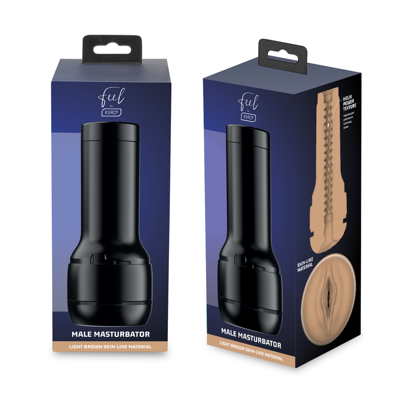 KIIROO - FEEL STROKER MASTURBATOR STIMULATOR - LIGHT BROWN - Afbeelding 6