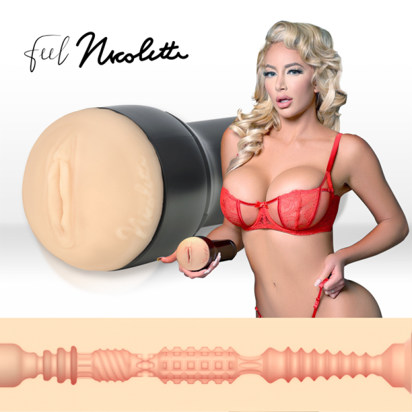 KIIROO - KEON + FEEL NICOLETTE SHEA STROKER + AQUA QUALITY LUBRICANT 50 ML - Afbeelding 2