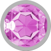 INTENSE - ALUMINUM METAL ANAL PLUG WITH PINK CRYSTAL SIZE L - Afbeelding 4