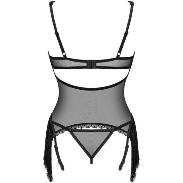 OBSESSIVE - SHERILA CORSET & THONG M/L - Afbeelding 6