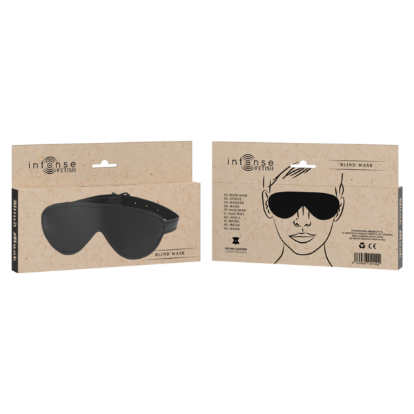 INTENSE - FETISH VEGAN BLIND MASK - Afbeelding 5