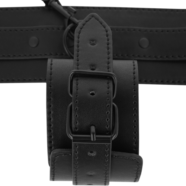 INTENSE - FETISH VEGAN LEATHER ANKLE CUFFS - Afbeelding 3