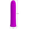 PRETTY LOVE - CURTIS MINI SUPER POWER VIBRATOR 12 VIOLET SILICONE VIBRATIONS - Afbeelding 6