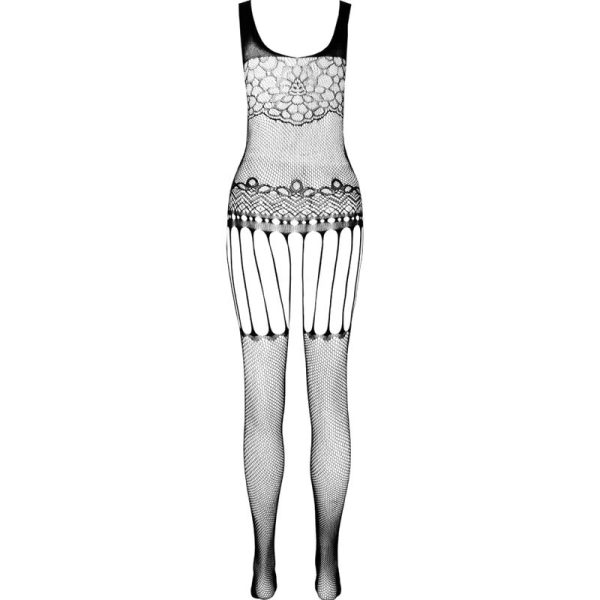 PASSION - ECO COLLECTION BODYSTOCKING ECO BS001 WHITE - Afbeelding 4