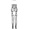 PASSION - ECO COLLECTION BODYSTOCKING ECO BS002 WHITE - Afbeelding 4