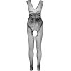 PASSION - ECO COLLECTION BODYSTOCKING ECO BS003 BLACK - Afbeelding 4