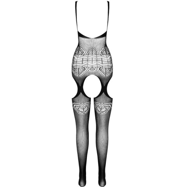 PASSION - ECO COLLECTION BODYSTOCKING ECO BS005 BLACK - Afbeelding 4