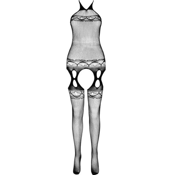 PASSION - ECO COLLECTION BODYSTOCKING ECO BS006 RED - Afbeelding 3