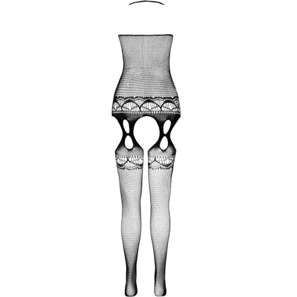 PASSION - ECO COLLECTION BODYSTOCKING ECO BS006 RED - Afbeelding 4