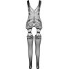 PASSION - ECO COLLECTION BODYSTOCKING ECO BS009 RED - Afbeelding 4