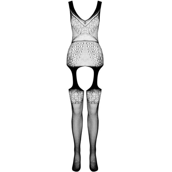 PASSION - ECO COLLECTION BODYSTOCKING ECO BS010 RED - Afbeelding 3