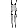PASSION - ECO COLLECTION BODYSTOCKING ECO BS010 RED - Afbeelding 4