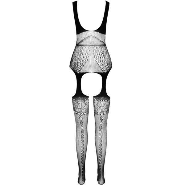 PASSION - ECO COLLECTION BODYSTOCKING ECO BS010 RED - Afbeelding 4