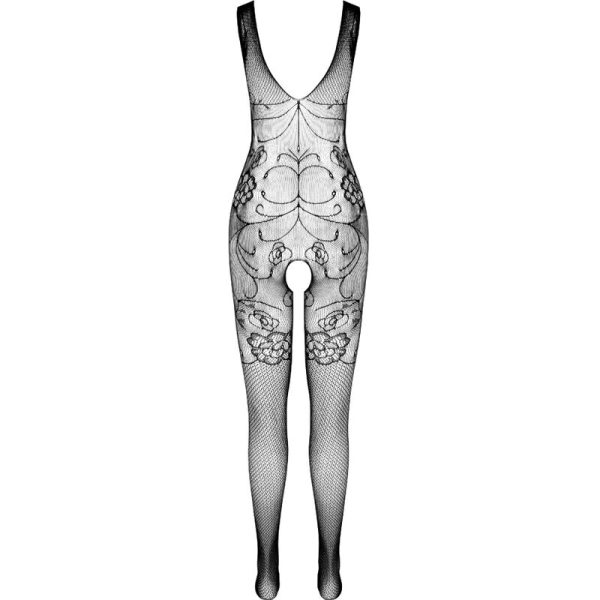 PASSION - ECO COLLECTION BODYSTOCKING ECO BS012 WHITE - Afbeelding 4