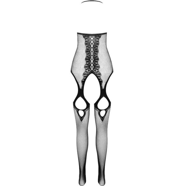 PASSION - ECO COLLECTION BODYSTOCKING ECO BS013 RED - Afbeelding 4