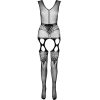 PASSION - ECO COLLECTION BODYSTOCKING ECO BS014 RED - Afbeelding 3