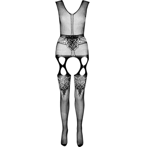 PASSION - ECO COLLECTION BODYSTOCKING ECO BS014 RED - Afbeelding 3