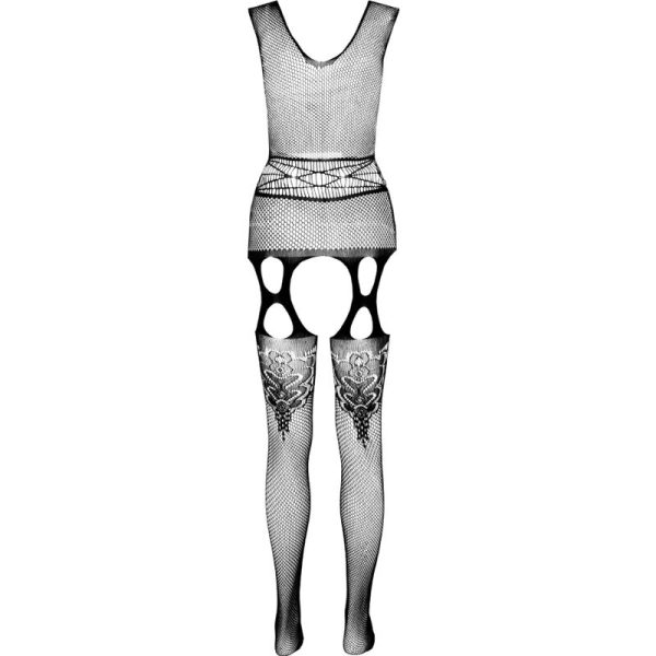 PASSION - ECO COLLECTION BODYSTOCKING ECO BS014 RED - Afbeelding 4
