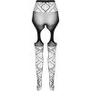 PASSION - ECO COLLECTION BODYSTOCKING ECO S005 BLACK - Afbeelding 4