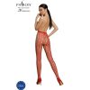 PASSION - ECO COLLECTION BODYSTOCKING ECO S007 RED - Afbeelding 2