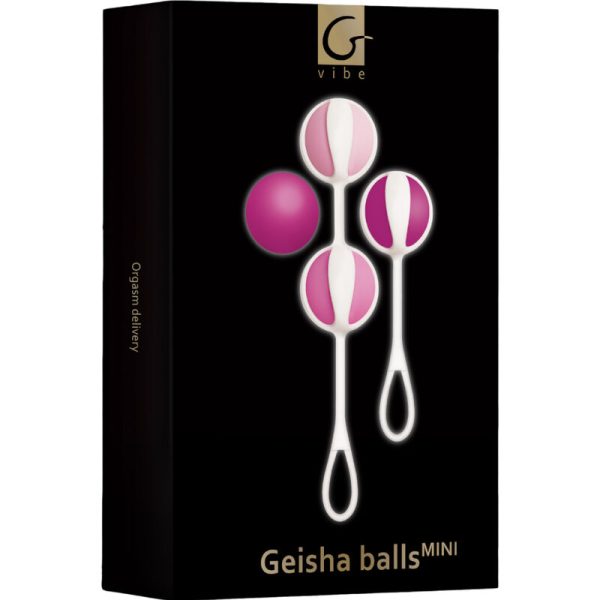 G-VIBE - SET 4 GEISHA BALLS MINI PURPLE - Afbeelding 4