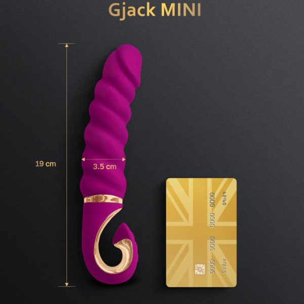 G-VIBE - GJACK MINI PURPLE SILICONE VIBRATOR - Afbeelding 2