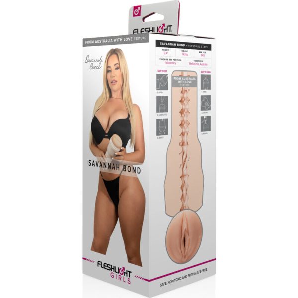 FLESHLIGHT GIRLS - SAVANNAH BOND VAGINA - Afbeelding 6