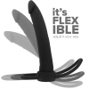 MYTHOLOGY - COBI ONYX ANAL DILDO WITH COCK AND TESTICLE RING 13 SILICONE CM - Afbeelding 4