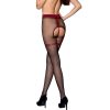 PASSION - TIOPEN 019 BLACK/RED TIGHTS 3/4 20 DEN - Afbeelding 8