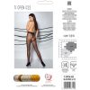 PASSION - TIOPEN 022 BLACK/RED TIGHTS 3/4 20 DEN - Afbeelding 5