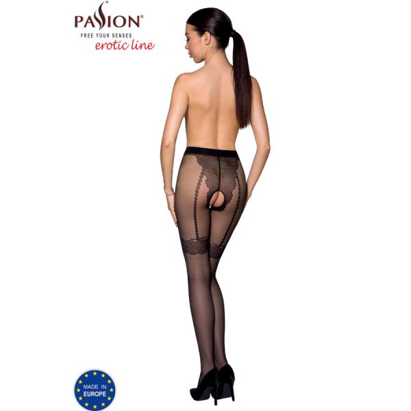 PASSION - TIOPEN 016 BLACK TIGHTS 3/4 20 DEN - Afbeelding 2