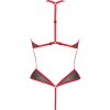 PASSION - SATARA BODY EROTIC LINE RED L/XL - Afbeelding 4