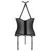PASSION - SATARA CORSET EROTIC LINE BLACK S/M - Afbeelding 5