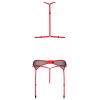 PASSION - SATARA SET EROTIC LINE RED S/M - Afbeelding 5