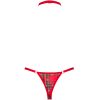 OBSESSIVE - MS MERRILO THONG & BOW TIE ONE SIZE - Afbeelding 8