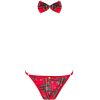 OBSESSIVE - MS MERRILO THONG & BOW TIE ONE SIZE - Afbeelding 7