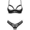 OBSESSIVE - SERAFIA SET TWO PIECES CUPLESS XS/S - Afbeelding 5