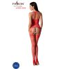 PASSION - BS095 RED BODYSTOCKING ONE SIZE - Afbeelding 4